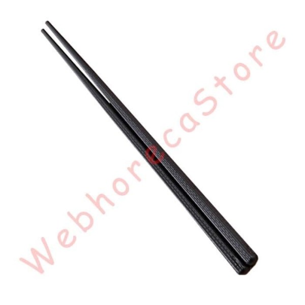 Japanese Alloy Chopstick 22cm / Sumpit Jepang Sushi Mie Heksagon