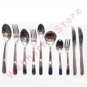 Kedaung HallWinn Elegant Cutlery All Variant/ Sendok Garpu Makan Teh Kue Stainless LCHW