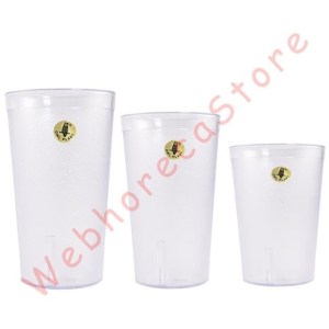 Owl Foodcourt Canteen Drink Tumbler 250-350-500 ml/ Gelas Minum Kantin Plastik AS Bening