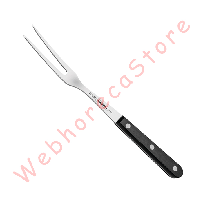 Tramontina Traditional Carving Fork Wooden Handle 6-9" / Garpu Saji Steak Daging Panjang Gagang Kayu - Image 7