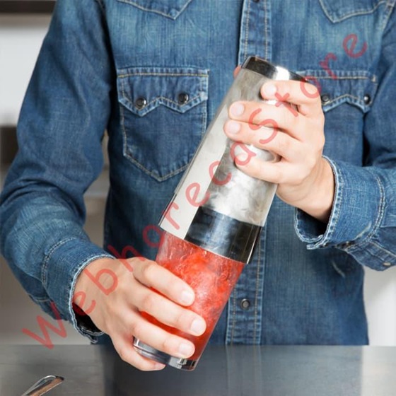 Boston Cocktail Shaker Set Stainless Glass Combination/ Kocokan Mixer Bartender - Image 5