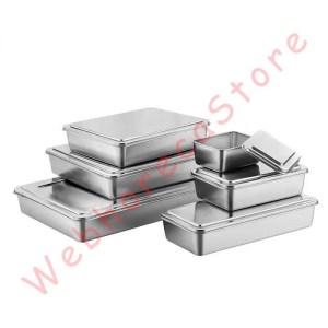 Condiment Spice Seasoning Box Dispenser Set 1-2-3-4-6-8 Compartment/ Tempat Bumbu Tutup Stainless