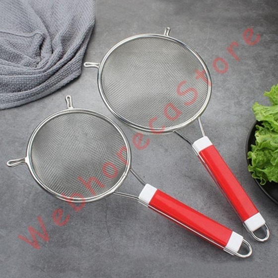 Wire Mesh Flour Sieve Kitchen Strainer New All Size/ Saringan Diana Stainless Heavy Duty - Image 4
