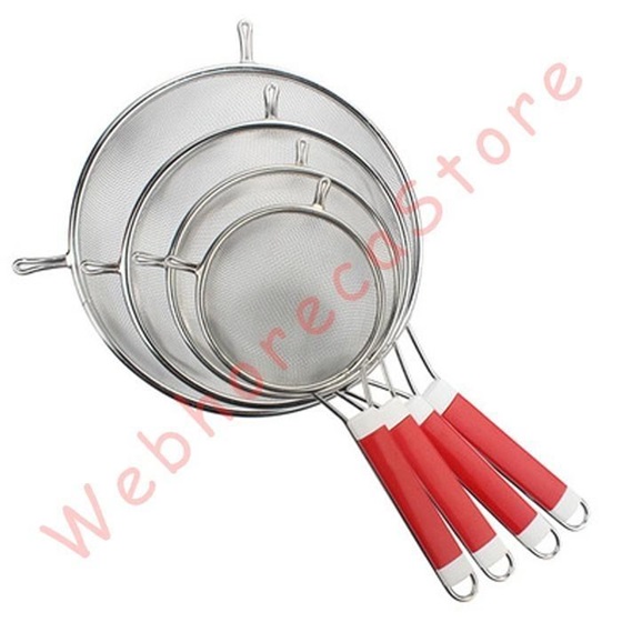 Wire Mesh Flour Sieve Kitchen Strainer New All Size/ Saringan Diana Stainless Heavy Duty - Image 3