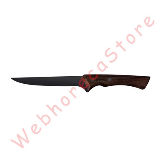 Tramontina Churrasco Black Boning Cleaver Meat Knife / Pisau Daging Golok Parang Gagang Kayu - Image 2