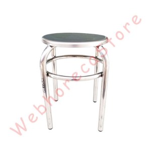 Restaurant Cafe Outdoor Indoor Round Stool / Kursi Bakso Stainless