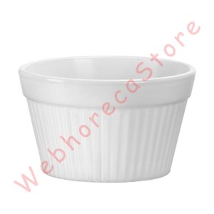 Bormioli Rocco Buffet Corolla Ramekin Mini Bowl 12cl/ Mangkok Saji Dessert Kaca Opal Putih 120ml