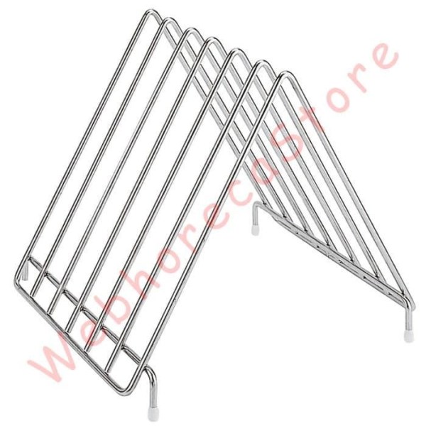 Cutting Board Rack 3-6slots Heavy Duty/ Rak Talenan Dapur Stainless