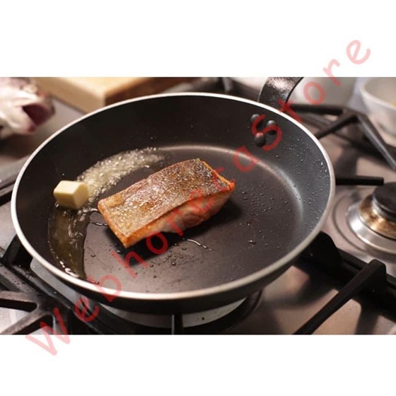 Frying Pan Alumunium Teflon Heavy duty 14-18-20-24-26-28-32cm / Wajan Penggorengan Anti Lengket - Image 4