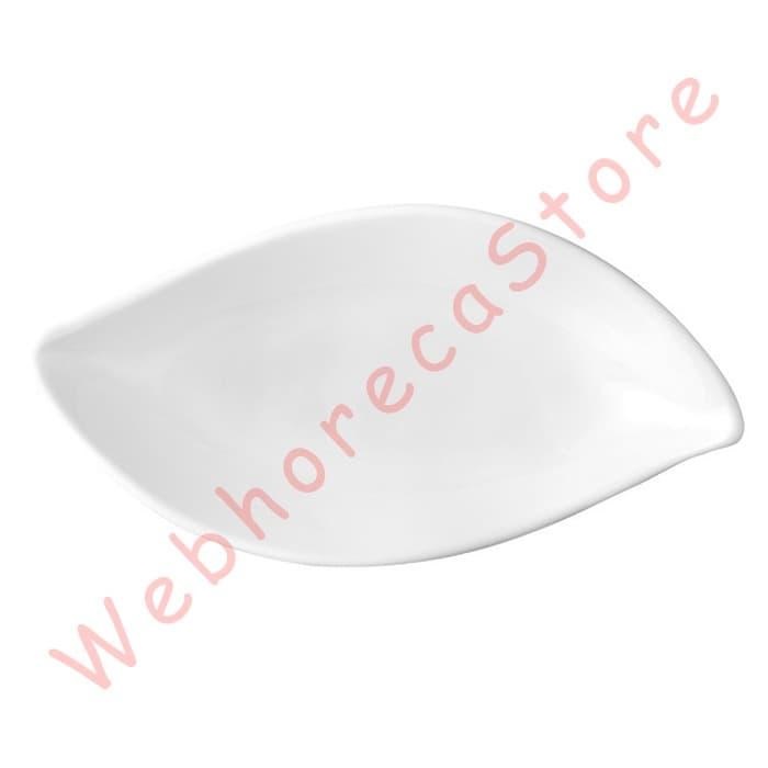 Zen Leaves Dish Plate 14-17-25cm / Piring Saji Sayur Daun Keramik LV13 LV18 LV24 - Image 3