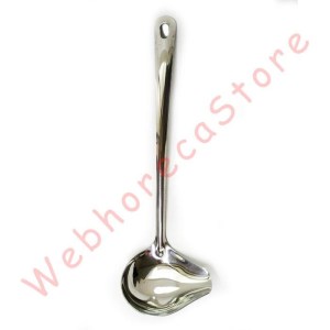 Pour Spout Sauce Gravy Ladle / Centong Saos Stainless