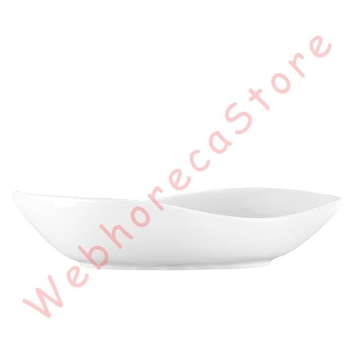 Zen Leaves Dish Plate 14-17-25cm / Piring Saji Sayur Daun Keramik LV13 LV18 LV24 - Image 4