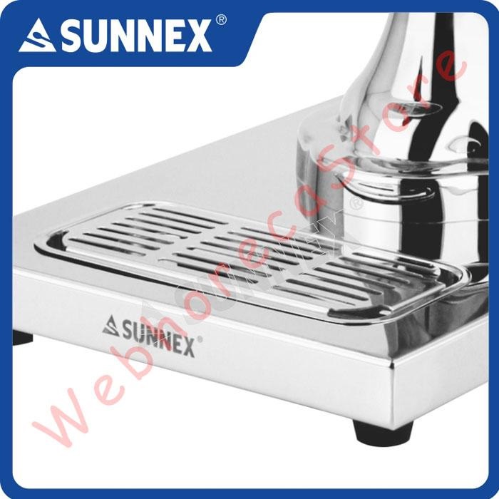 Sunnex Juice Water Dispenser 8L/ Prasmanan Stainless Tabung Polycarbonate U13-1100 - Image 3