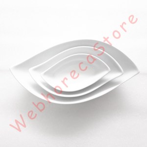 Zen Leaves Dish Plate 14-17-25cm / Piring Saji Sayur Daun Keramik LV13 LV18 LV24