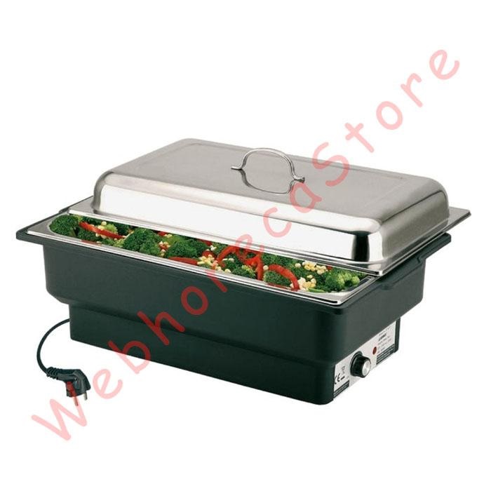Sunnex Double Bain Marie Electric Chaffer / Prasmanan Bubur Soup Tureen Stainless - Image 3