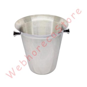 Wine Bucket Stainless Handle-Stand/ Ember Botol Anggur Es